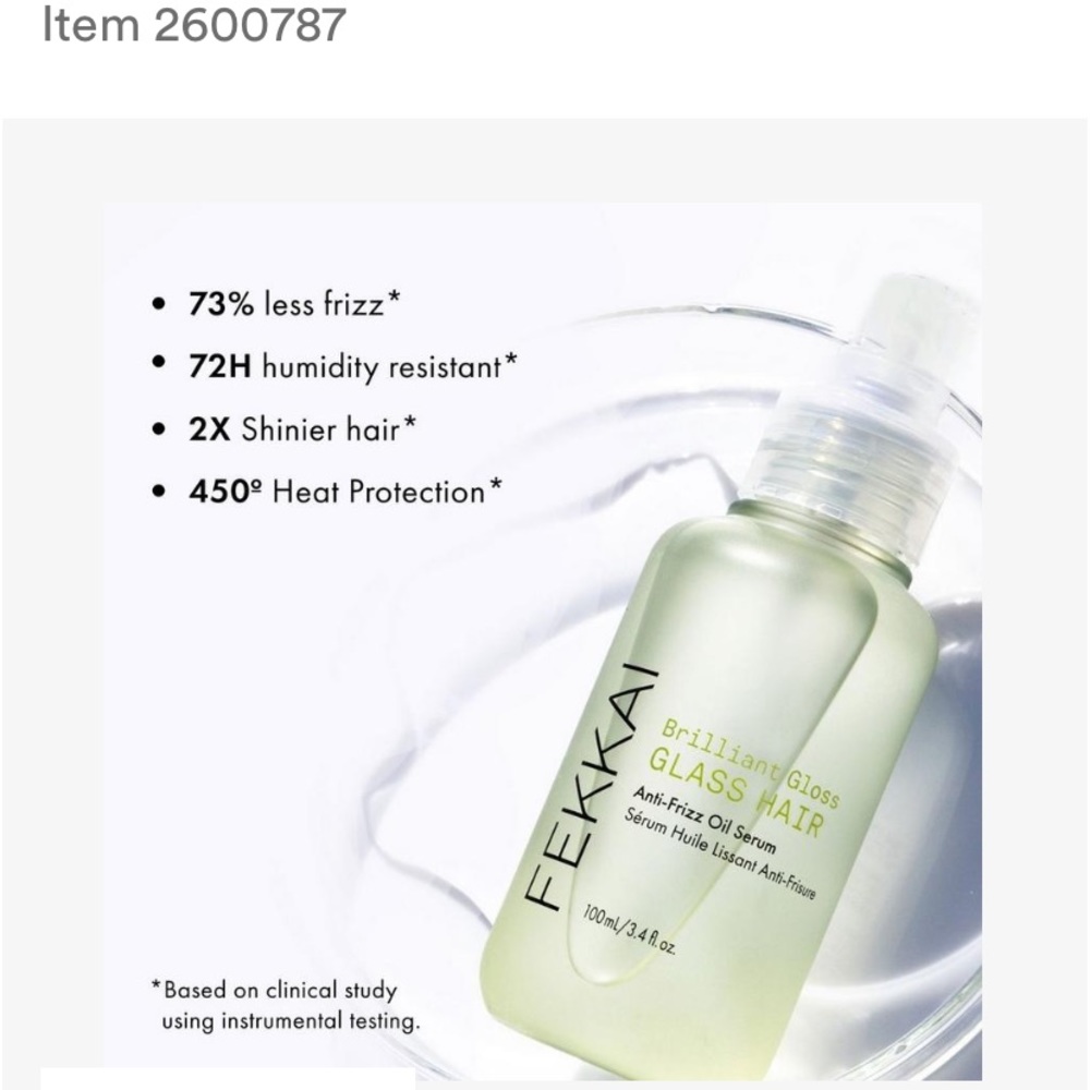 NWT FEKKAI hair gloss serum - Picture 3 of 7